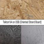 OSB board with TK64 Trailer Floor Coating