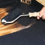 roll on application trailer floor coating