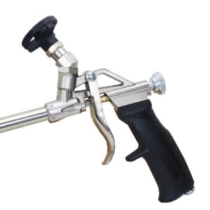 long barrel foam gun with rotated basket