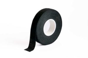 black fleece wire harness tape roll