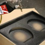 sprayable speaker box coating