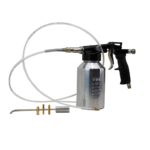 Wand installed on WAX spray gun